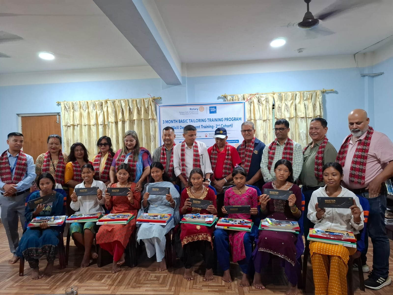 Three-Month Free Tailoring Training Program Inauguration